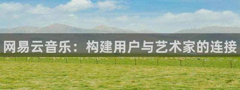 美狮贵宾会：网易云音乐：构建用户与艺术家的连接