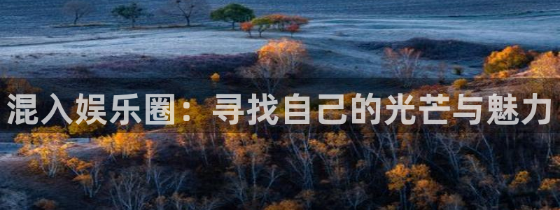 美狮贵宾会线路检测：混入娱乐圈：寻找自己的光芒与魅力